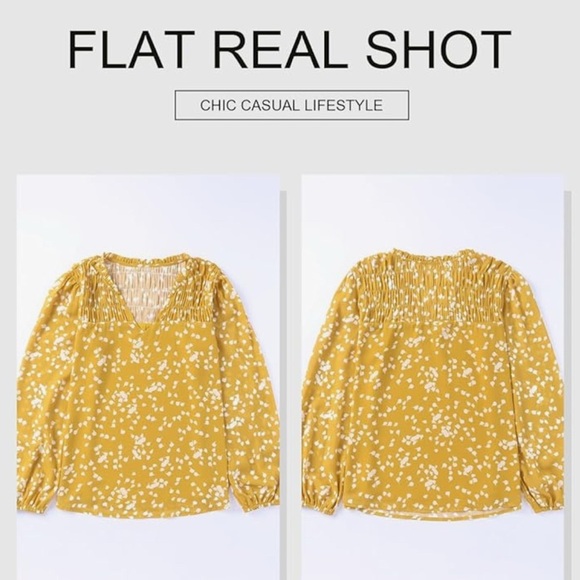 NWOT BLENCOT Boho Chiffon Blouses SZ XL - Picture 2 of 4